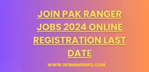 Join Pak Ranger Jobs 2024 Online Registration Last Date