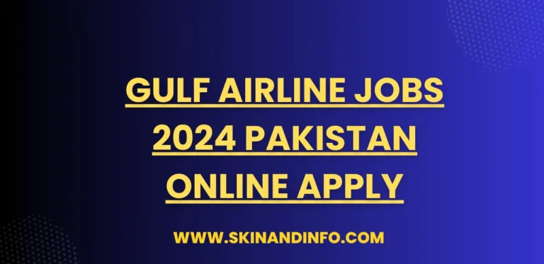 Gulf Airline Jobs 2024 Pakistan Online Apply