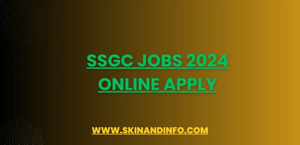 SSGC Jobs 2024 Online Apply