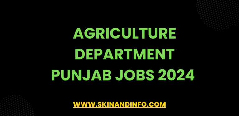 Agriculture Department Punjab Jobs 2024 – Latest Advertisement Online Apply