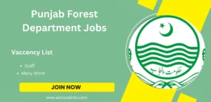 Punjab Forest Department Jobs in Lahore 2024 Application Online Apply