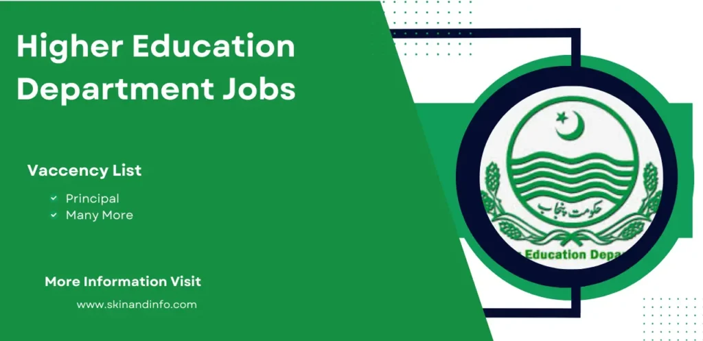 Higher Education Department Jobs 2024 Online Apply